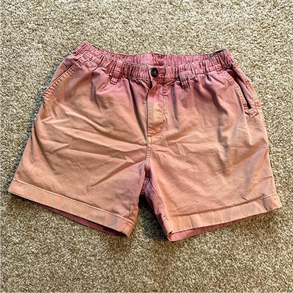 Chubbies Dusty Rose Elastic Shorts Excellent Condition Size Small